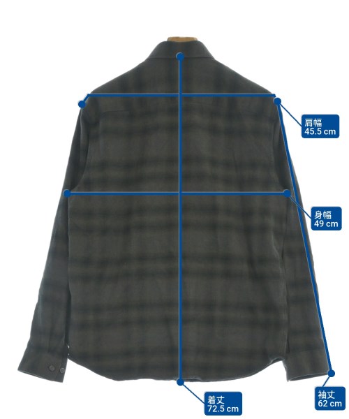 Theory（セオリー）カジュアルシャツ 茶 サイズ:M メンズ/2200668526012