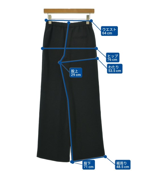 Theory（セオリー）スラックス 黒 サイズ:XS レディース/2200668526050