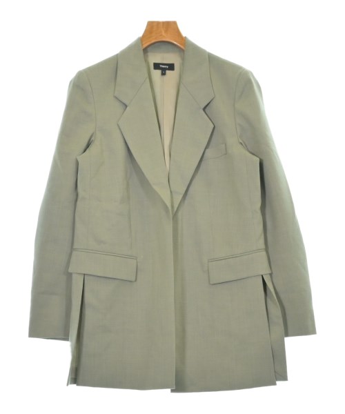 Theory(セオリー)テーラードジャケット 緑 サイズ:2(M位)/2200672066016