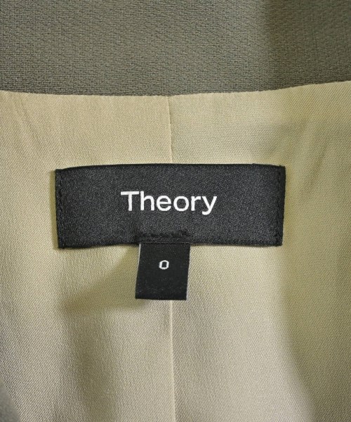 Theory（セオリー）カジュアルジャケット カーキ サイズ:0(S位) レディース/2200672097027