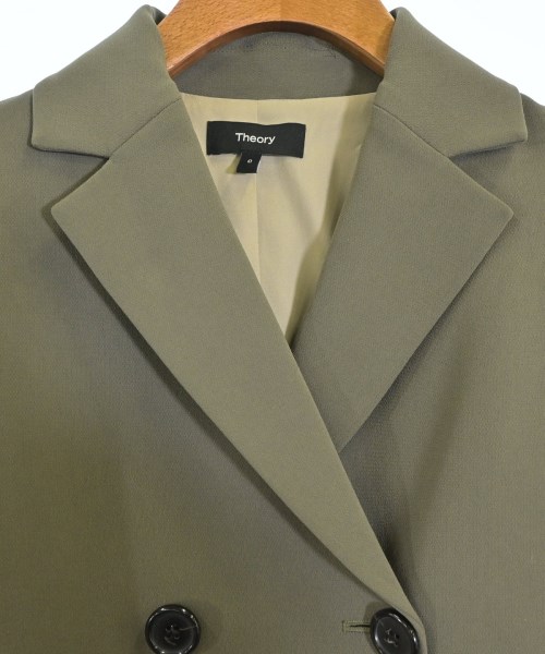 Theory（セオリー）カジュアルジャケット カーキ サイズ:0(S位) レディース/2200672097027
