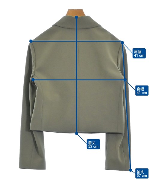 Theory（セオリー）カジュアルジャケット カーキ サイズ:0(S位) レディース/2200672097027