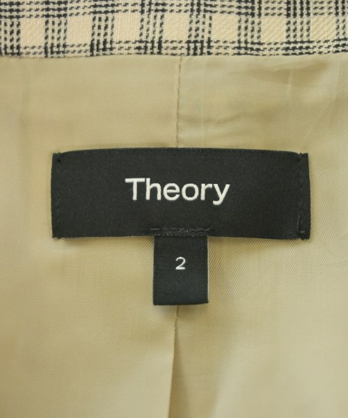 Theory（セオリー）テーラードジャケット 白 サイズ:2(M位) レディース/2200730469049