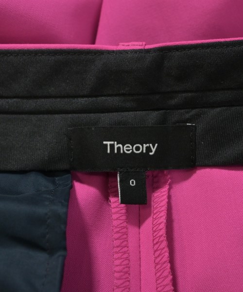 Theory（セオリー）スラックス ピンク サイズ:0(S位) レディース/2200728847224