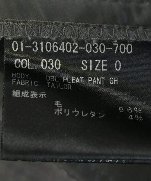 Theory（セオリー）スラックス グレー サイズ:0(S位) レディース/2200728847262