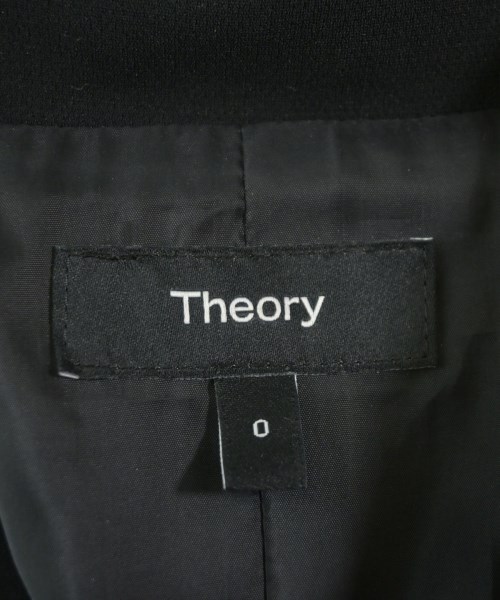 Theory（セオリー）テーラードジャケット 黒 サイズ:0(S位) レディース/2200728847286