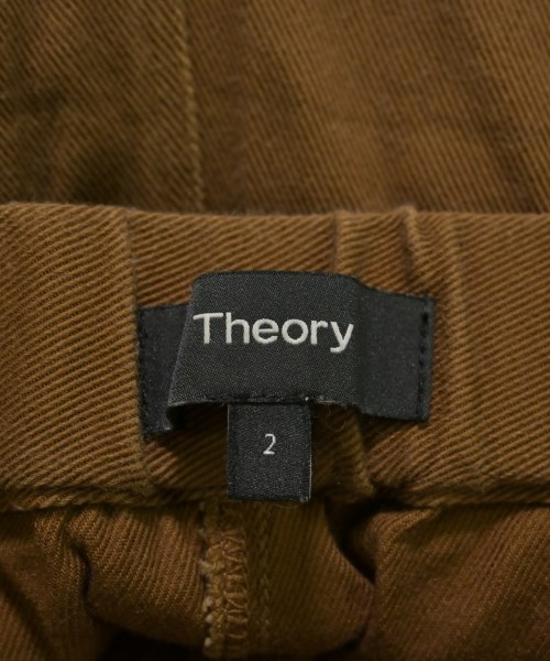 Theory（セオリー）クロップドパンツ 茶 サイズ:2(M位) レディース/2200732930103