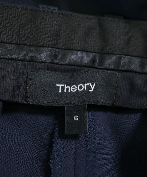 Theory（セオリー）スラックス 紺 サイズ:6(XL位) レディース/2200728622050