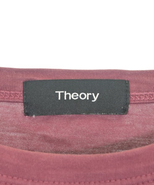 Theory（セオリー）Tシャツ・カットソー 赤 サイズ:M レディース/2200732534073