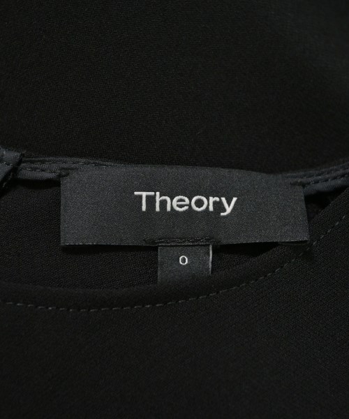 Theory（セオリー）ワンピース 黒 サイズ:0(S位) レディース/2200736439039