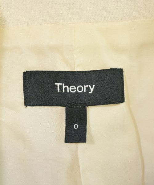 Theory（セオリー）ジャケット 白 サイズ:0(S位) レディース/2200722574010