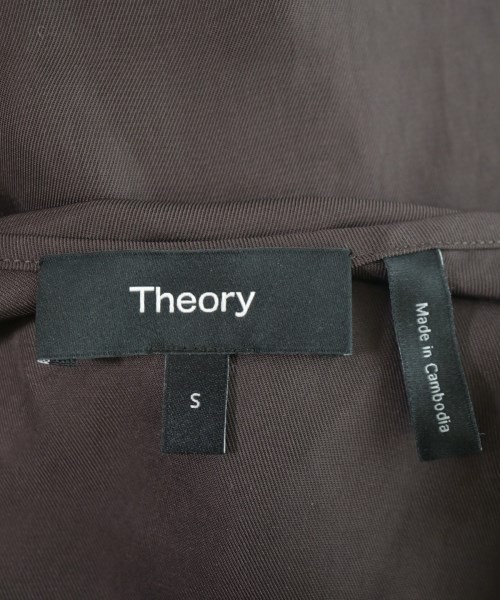 Theory（セオリー）ブラウス 茶 サイズ:S レディース/2200722574041