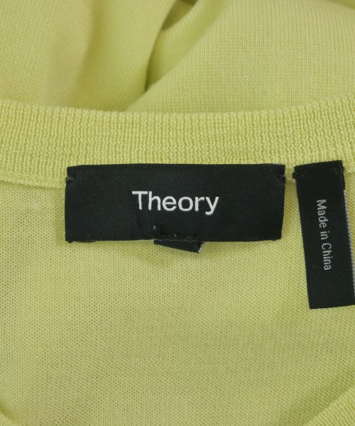 Theory（セオリー）カーディガン 黄 サイズ:S レディース/2200720274035
