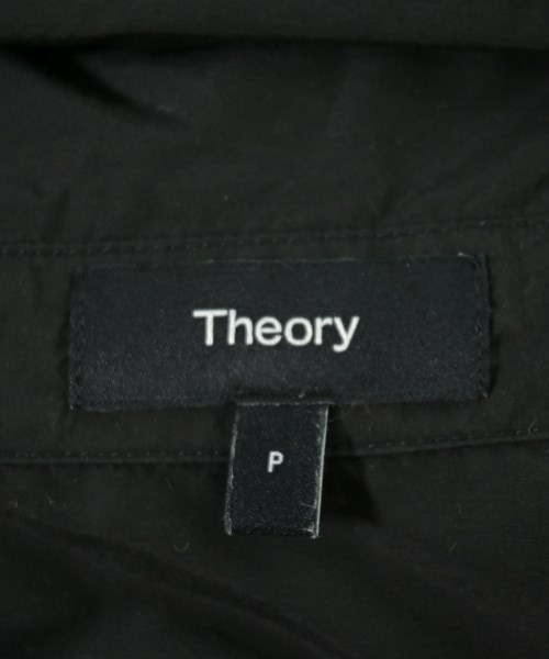 Theory（セオリー）カジュアルシャツ 黒 サイズ:P(XS位) レディース/2200720274066