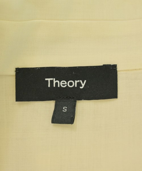 Theory（セオリー）カジュアルシャツ 白 サイズ:S レディース/2200720274073