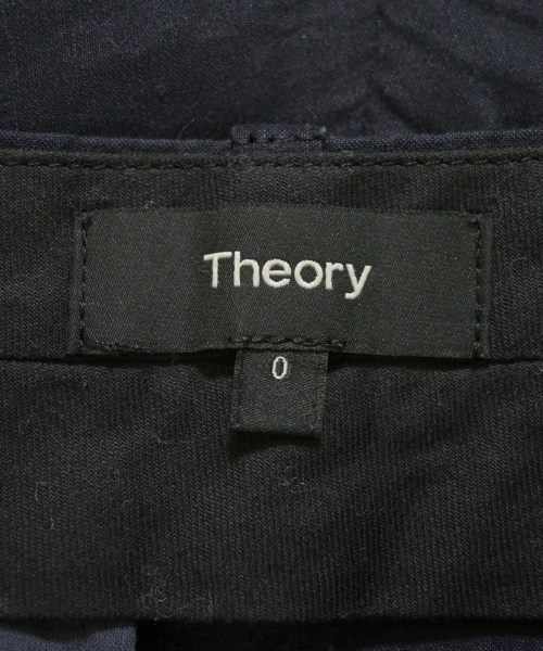 Theory（セオリー）ショートパンツ 紺 サイズ:0(S位) レディース/2200720588125