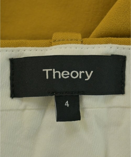 Theory（セオリー）スラックス 黄 サイズ:4(L位) レディース/2200719542053