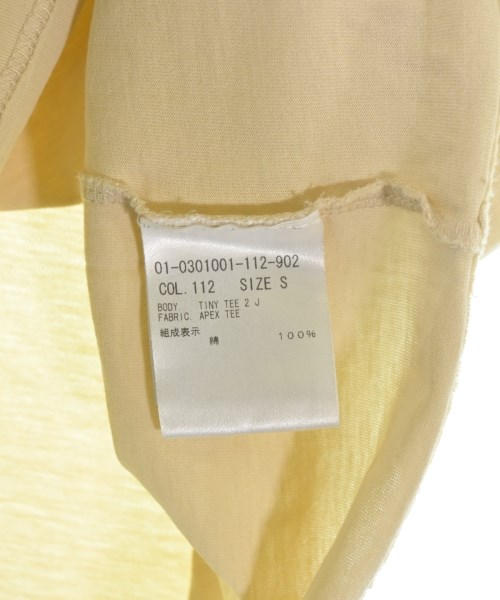 Theory（セオリー）Tシャツ・カットソー 黄 サイズ:S レディース/2200716182184
