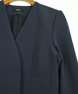 Theory（セオリー）ノーカラージャケット 紺 サイズ:0(S位) レディース/2200716239017
