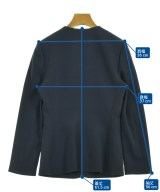 Theory（セオリー）ノーカラージャケット 紺 サイズ:0(S位) レディース/2200716239017