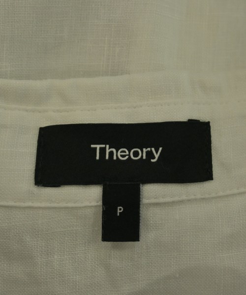 Theory（セオリー）ブラウス 白 サイズ:P(XS位) レディース/2200716239062