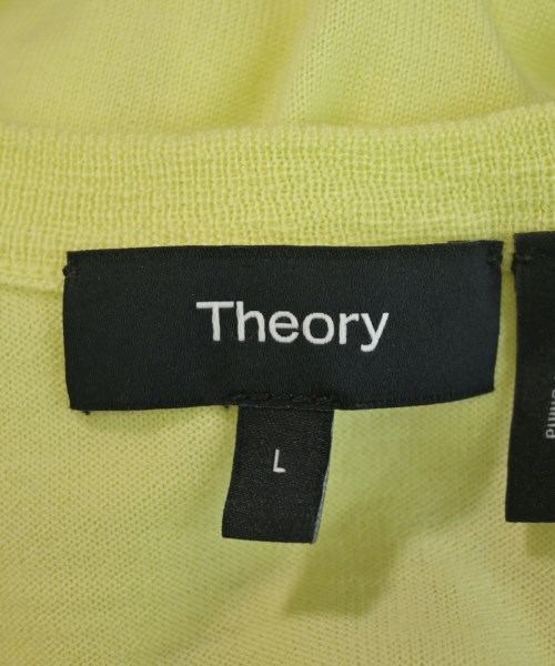 Theory（セオリー）カーディガン 黄 サイズ:L レディース/2200721992020
