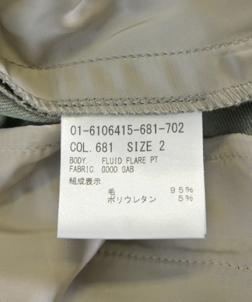 Theory（セオリー）スラックス カーキ サイズ:2(M位) レディース/2200721992075