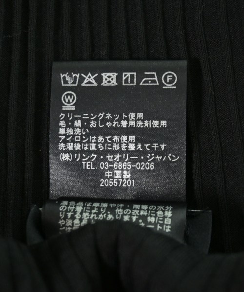 Theory（セオリー）Tシャツ・カットソー 黒 サイズ:S レディース/2200722281024