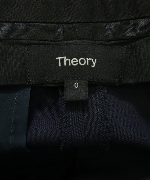 Theory（セオリー）スラックス 紺 サイズ:0(S位) レディース/2200719383038