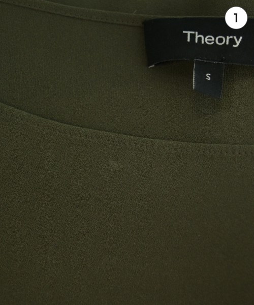 Theory（セオリー）ブラウス カーキ サイズ:S レディース/2200723879039