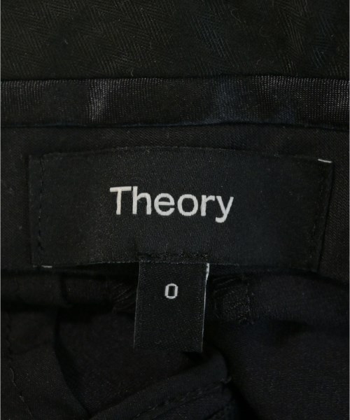 Theory（セオリー）スラックス 黒 サイズ:0(S位) レディース/2200723024033