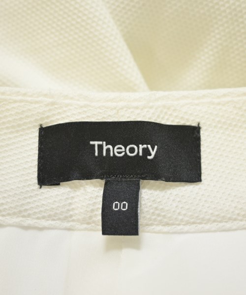 Theory（セオリー）ショートパンツ 白 サイズ:00(XS位) レディース/2200721740034