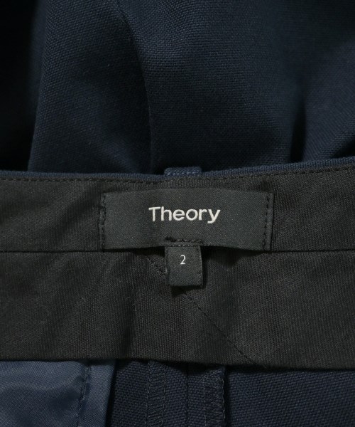 Theory（セオリー）スラックス 紺 サイズ:2(M位) レディース/2200723680017