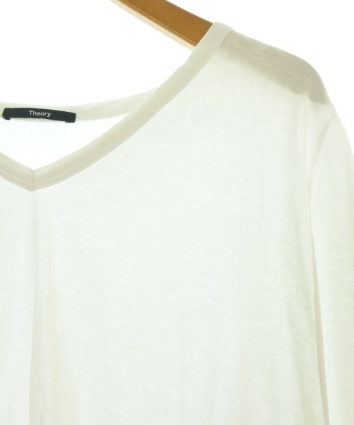 Theory（セオリー）Tシャツ・カットソー 白 サイズ:L レディース/2200725885052