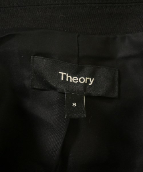 Theory（セオリー）ミリタリーブルゾン 黒 サイズ:8(XXL位) レディース/2200726251016