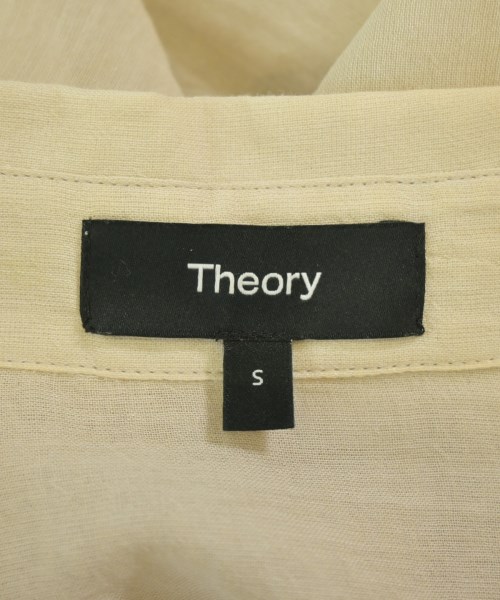Theory（セオリー）カジュアルシャツ ベージュ サイズ:S レディース/2200726337093