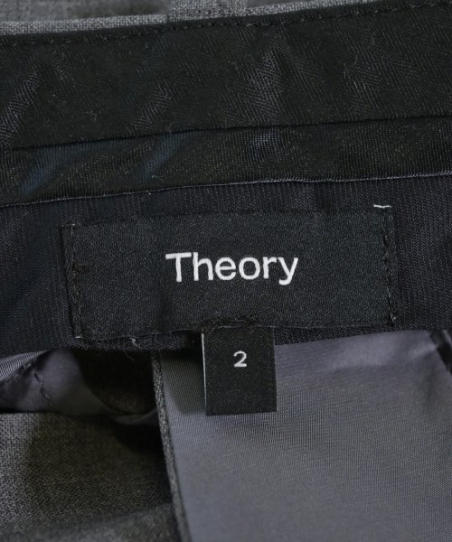 Theory（セオリー）スラックス グレー サイズ:2(M位) レディース/2200723440093