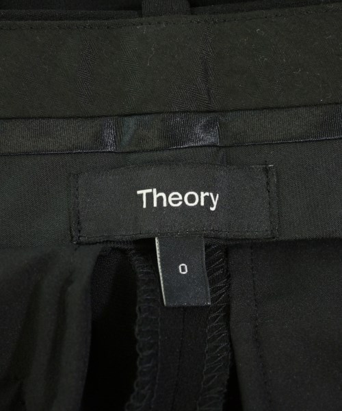 Theory（セオリー）スラックス 黒 サイズ:0(S位) レディース/2200727050205