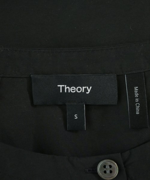 Theory（セオリー）カジュアルシャツ 黒 サイズ:S レディース/2200724127030