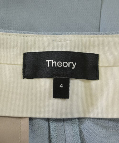 Theory（セオリー）スラックス 青 サイズ:4(L位) レディース/2200729008020