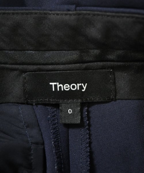 Theory（セオリー）スラックス 紺 サイズ:0(S位) レディース/2200675896023