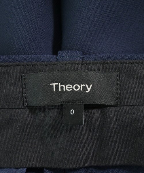 Theory（セオリー）スラックス 紺 サイズ:0(S位) レディース/2200675366038
