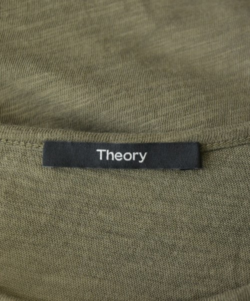 Theory（セオリー）Tシャツ・カットソー カーキ サイズ:S レディース/2200679781028