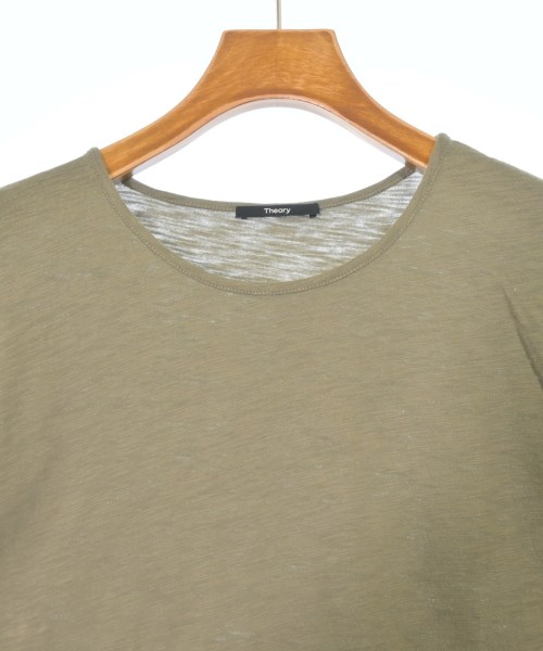 Theory（セオリー）Tシャツ・カットソー カーキ サイズ:S レディース/2200679781028