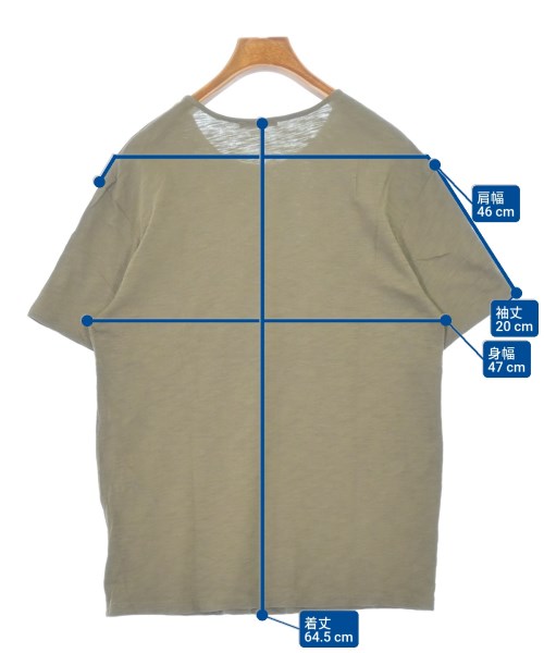 Theory（セオリー）Tシャツ・カットソー カーキ サイズ:S レディース/2200679781028