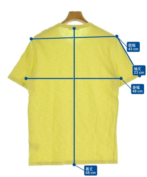 Theory（セオリー）Tシャツ・カットソー 黄 サイズ:S メンズ/2200679781042