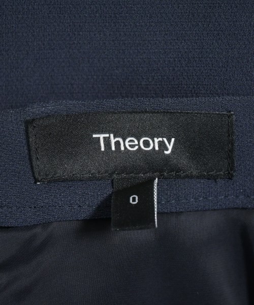 Theory（セオリー）ひざ丈スカート 紺 サイズ:0(S位) レディース/2200684697086
