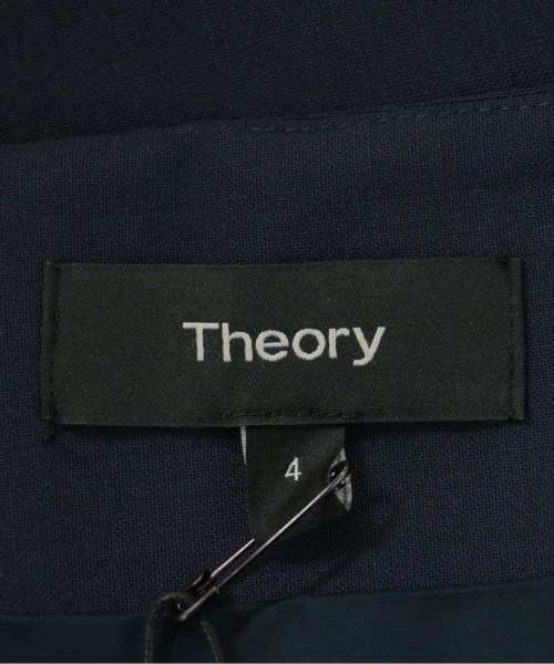 Theory（セオリー）ひざ丈スカート 紺 サイズ:4(L位) レディース/2200679853022