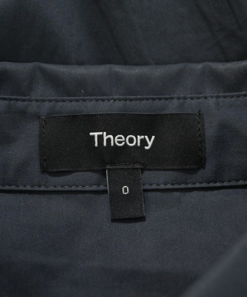Theory（セオリー）シャツワンピース 紺 サイズ:0(S位) レディース/2200686237037