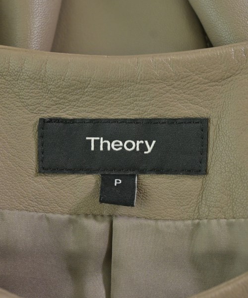 Theory（セオリー）ライダース ベージュ サイズ:P(XS位) レディース/2200686812012